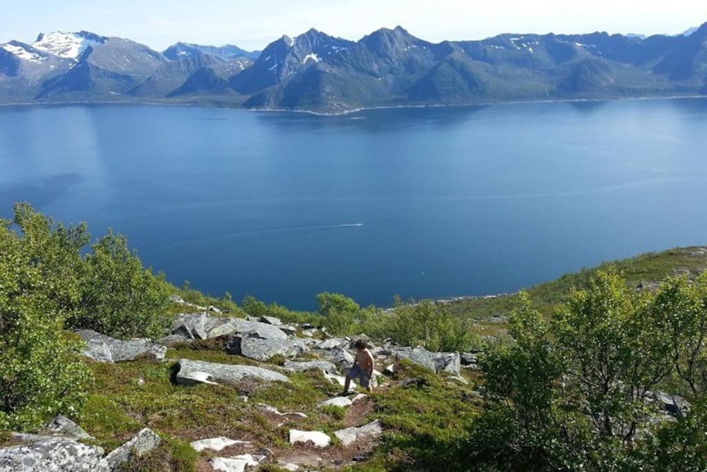 Leilighet I Rorbu Pa Kaldfarnes - Yttersia Senja Exterior photo